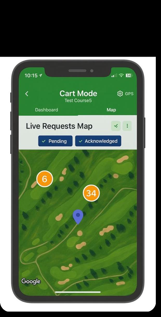 Golfer app preview